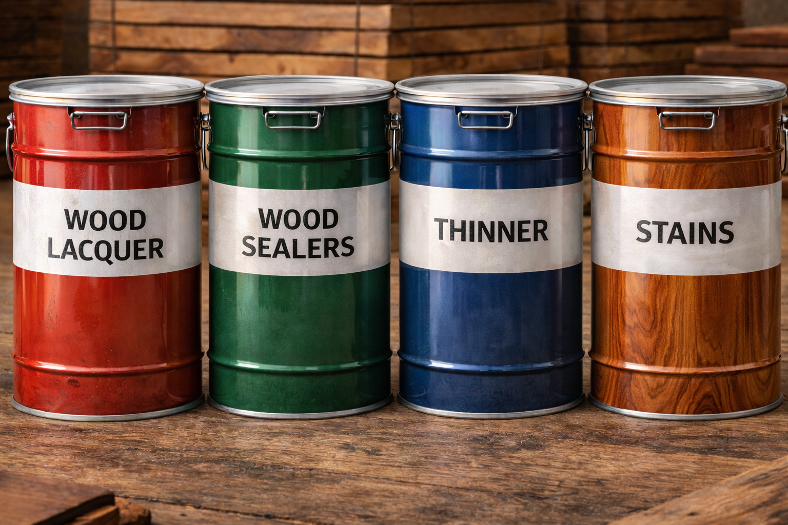 Finishes : Solvent & Water-Based Lacquers / PU